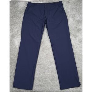 Oakley‎ Pants Mens 40x34 Blue Take Pro Golf Performance Regular Fit Tech Stretch